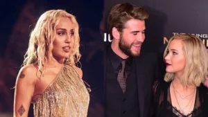 Liam Hemsworth and Jennifer Lawrence