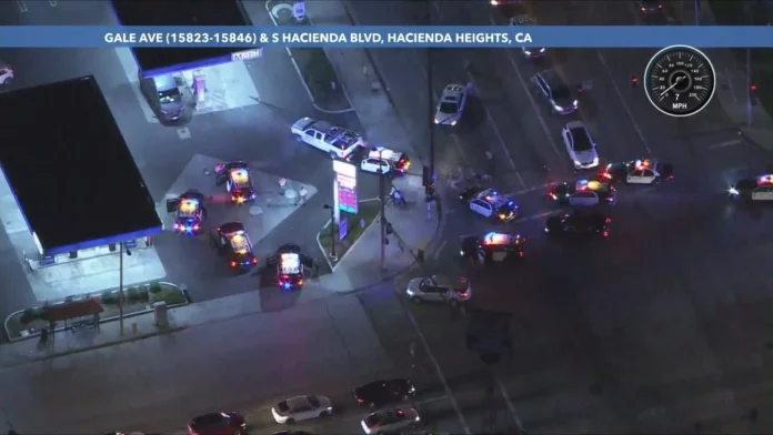 Authorities arrest man after high-speed chase in L.A.