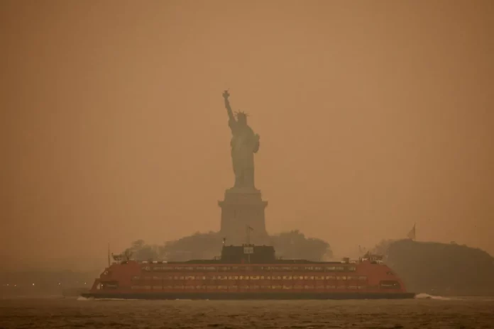 wildfire smoke in usa