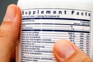 Diet Supplement Labeling Suit