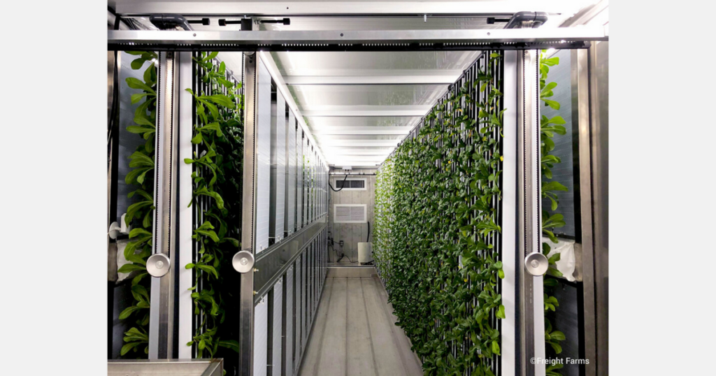 Agrinam Acquisition Enters $147M Merger with Freight Farms