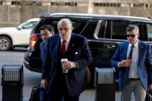 Rudy Giuliani Files For Bankruptcy