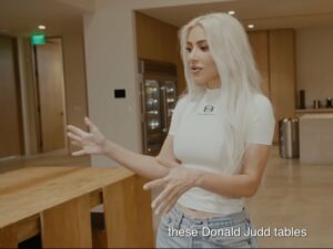 Kim Kardashian Faces Lawsuit Over Alleged Fake Donald Judd Tables