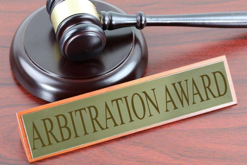 Branscomb Atty Arbitration Award