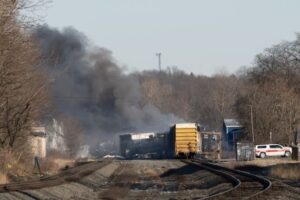 Norfolk Southern Hit With Derailment Suit