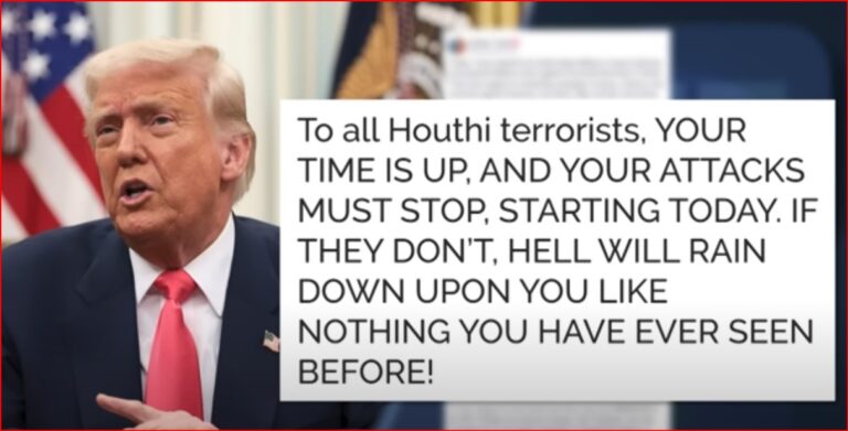 Houthi Terrorists Face U.S. Military Strikes as Trump Gets Tough 