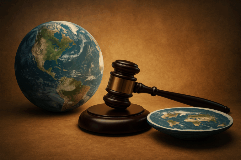 Globe vs. Flat Earth in Court: What the Thompson vs. Garcia Case Reveals About Contracts, Claims, and Legal Realities