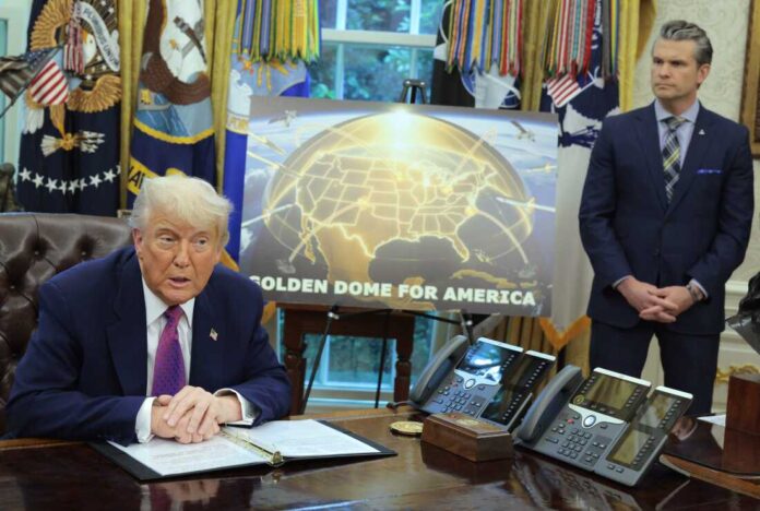 President Trump Makes Announcement With Defense Secretary Hegseth In The Oval Office