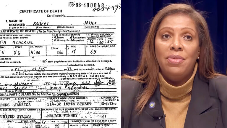 Shadowed by Her Own Standard? Letitia James Faces Renewed Scrutiny Over Late Father’s Estate Dealings and Her 13-Year Delay In Administering His Estate