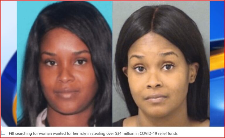 Jamaican Woman Wanted in $34M COVID-19 Funds Scam, FBI Launches Manhunt