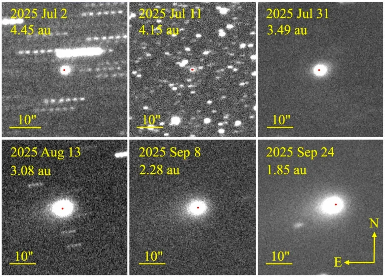 Interstellar Object 3I/ATLAS Grows Tail After Anti-Tail Phase, Fueling Debate Over Harvard Scientist’s Alien Craft Theory