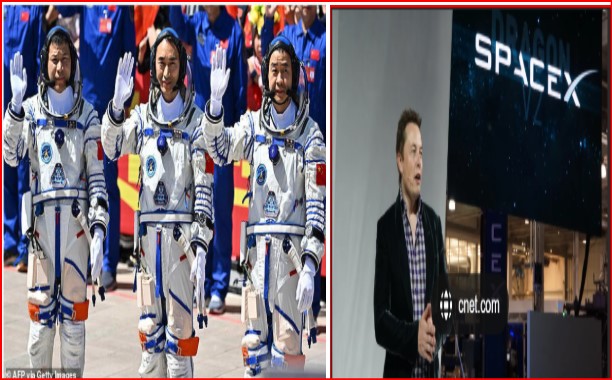 Chinese Astronauts Elon Musk