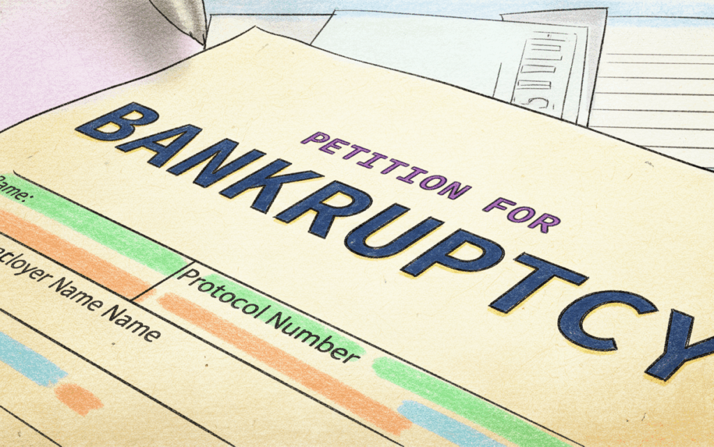 Palm Beach files for bankruptcy