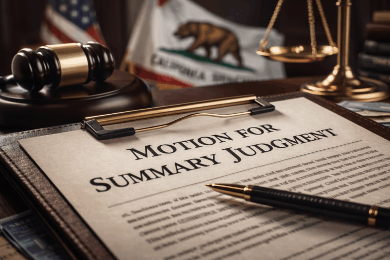As Consumers Struggle Economically Creditors Are Rushing To Judgment But California’s New Summary Judgment Rules Are Turning The Tables