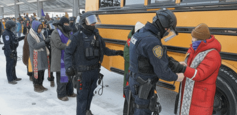 Thousands Protest ICE Presence in Minneapolis Despite Extreme Cold