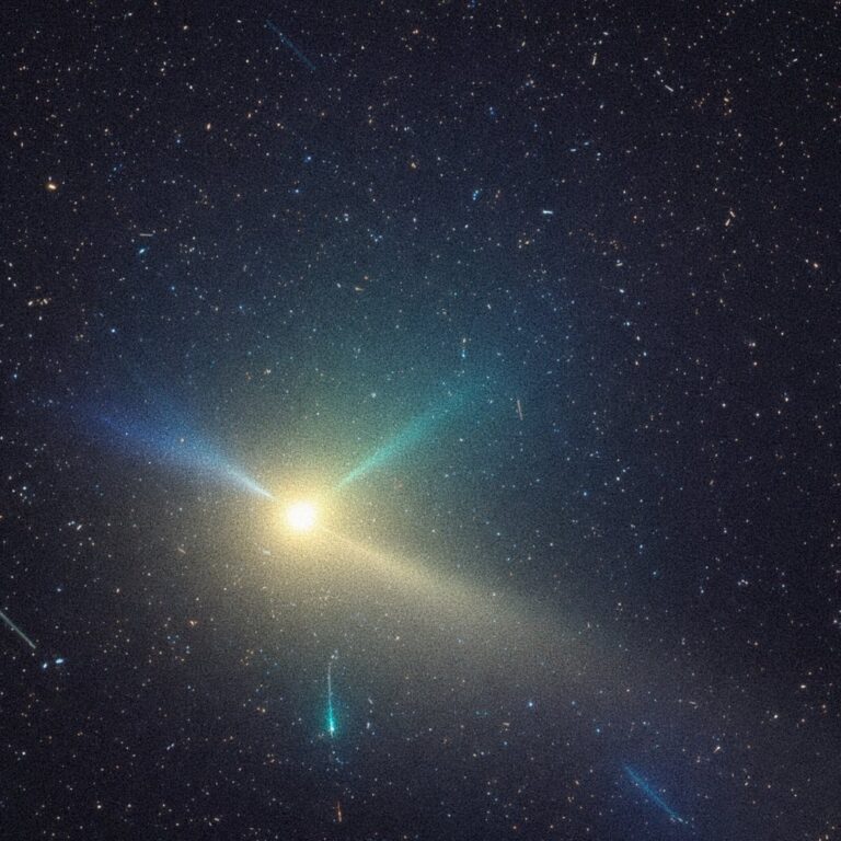 Interstellar Object 3I/ATLAS Displays Unusual Emission Geometry In Newly Released Hubble Image