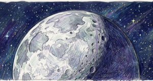 Apollo rocks on the Moon's magnet