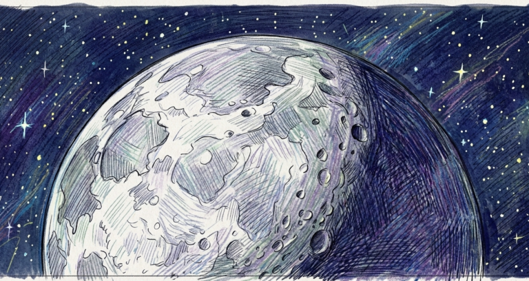 Apollo rocks on the Moon's magnet