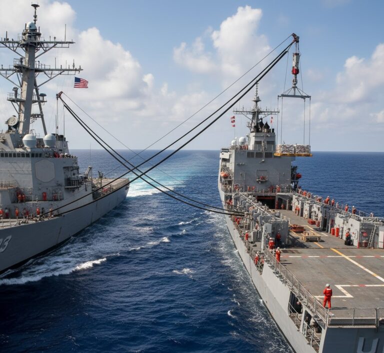 Two U.S. Navy Ships Collide in Caribbean, Minor Injuries Reported