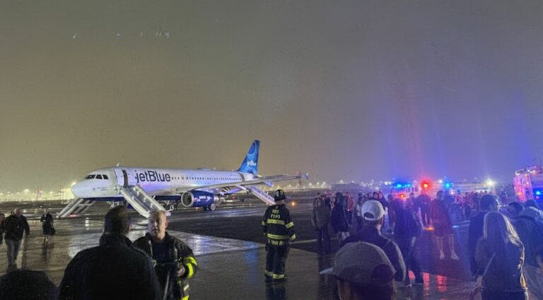 Newark Airport Reopens After JetBlue Flight Emergency Forces Passenger Evacuation, Causing Delays