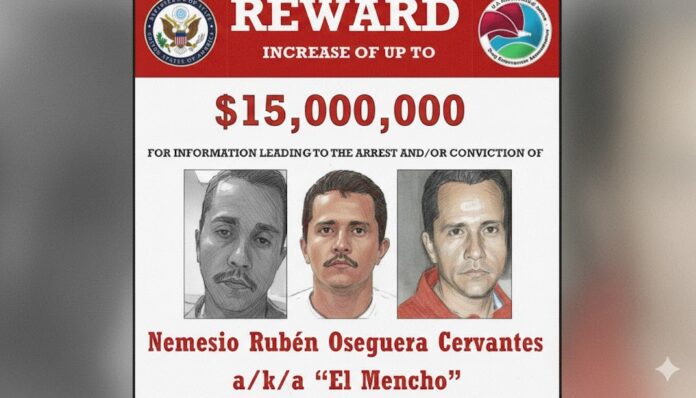 Violence Erupts Across Mexico After Cartel Leader “El Mencho” Killed in Military Raid, Triggering Roadblocks, Transport Disruptions, and Security Alert Across Several States