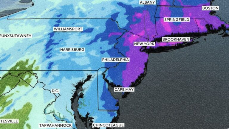 40 Million Under Blizzard Warnings as Major Winter Storm Threatens U.S. East Coast