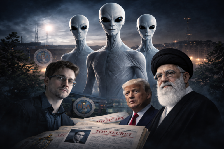 Iranian State Media Revives Claim That U.S. Policies Driven By “Tall White” Aliens