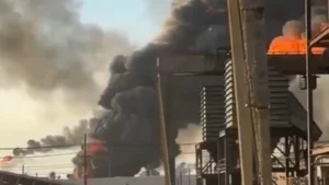 Explosion at Valero refinery
