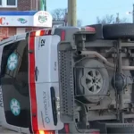 Infant killed in ambulance crash