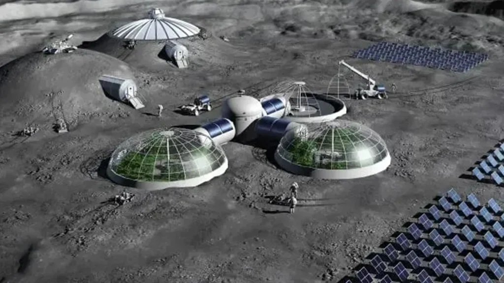 NASA plan for moon base