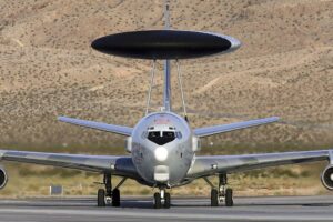 US E-3 Jet destruction