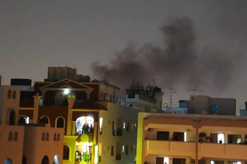 US consulate in Dubai struck