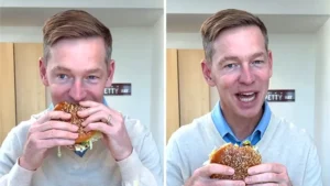 McDonald’s CEO Taste-Test Video Sparks Online Buzz As ‘Big Arch’ Burger Launch Draws Mixed Reactions