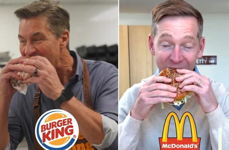 Burger King Joins Online Big Arch Burger Debate After Viral Taste-Test Videos of Fast-Food Executives