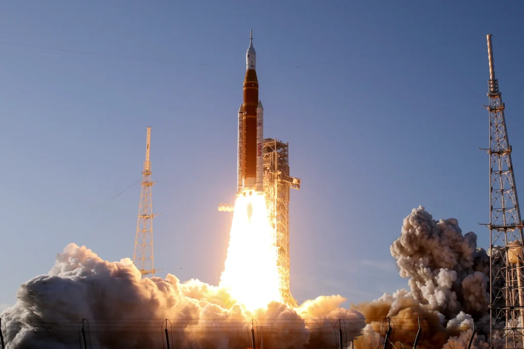 NASA launches Artemis II mission