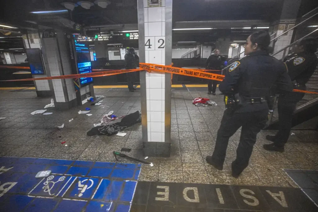 Subway stabbing at Grand Central