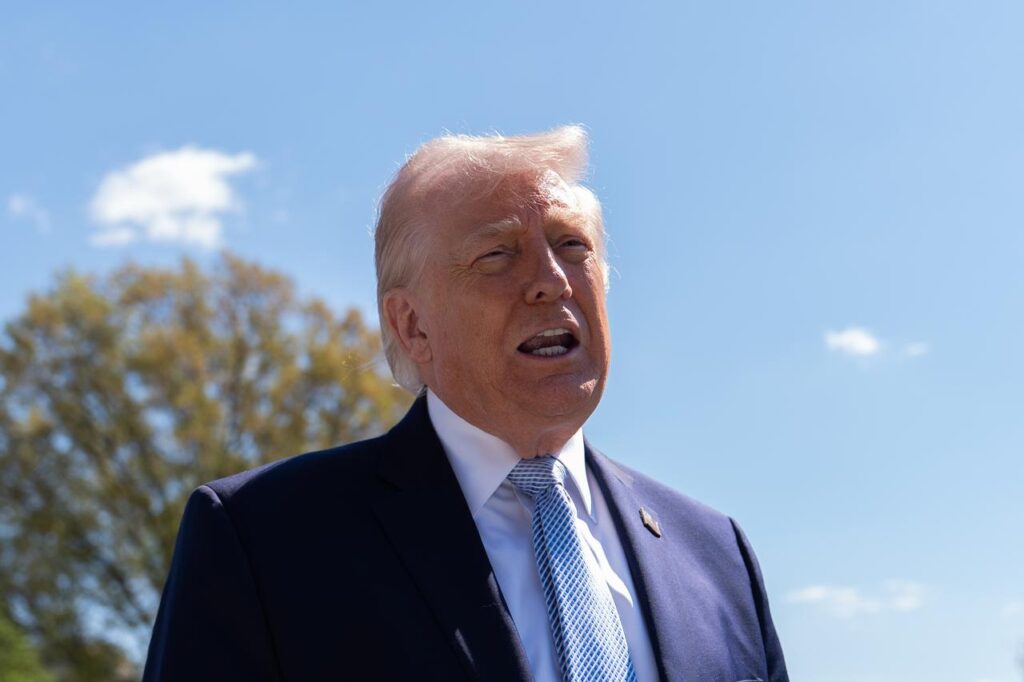 Trump AI Jesus image