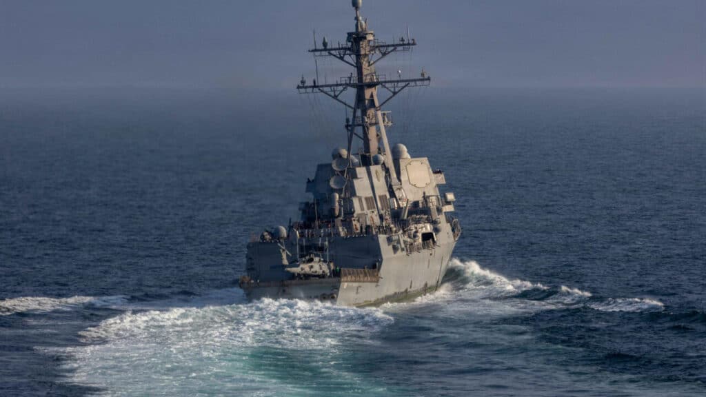 U.S begins blockade in Strait of Hormuz