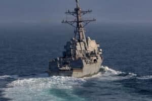 U.S begins blockade in Strait of Hormuz