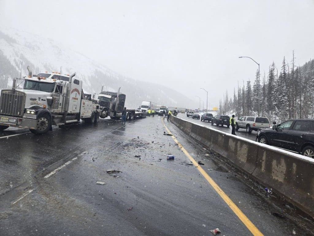 Westbound I-70 crash in Colorado