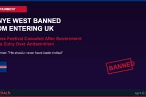 Kanye West Banned From UK Wireless Festival Canceled