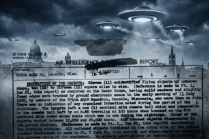 Before Roswell Became a Household Word, U.S. Air Force Radar Operators Silently Tracked 11 UAPs Screaming Across Wisconsin at Speeds No Human Aircraft Has Ever Matched — Then the File Was Quietly Buried