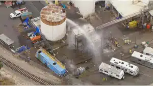 Orange County chemical tank risks explosion