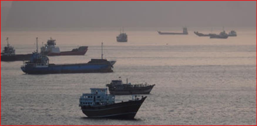 Strait of Hormuz boats