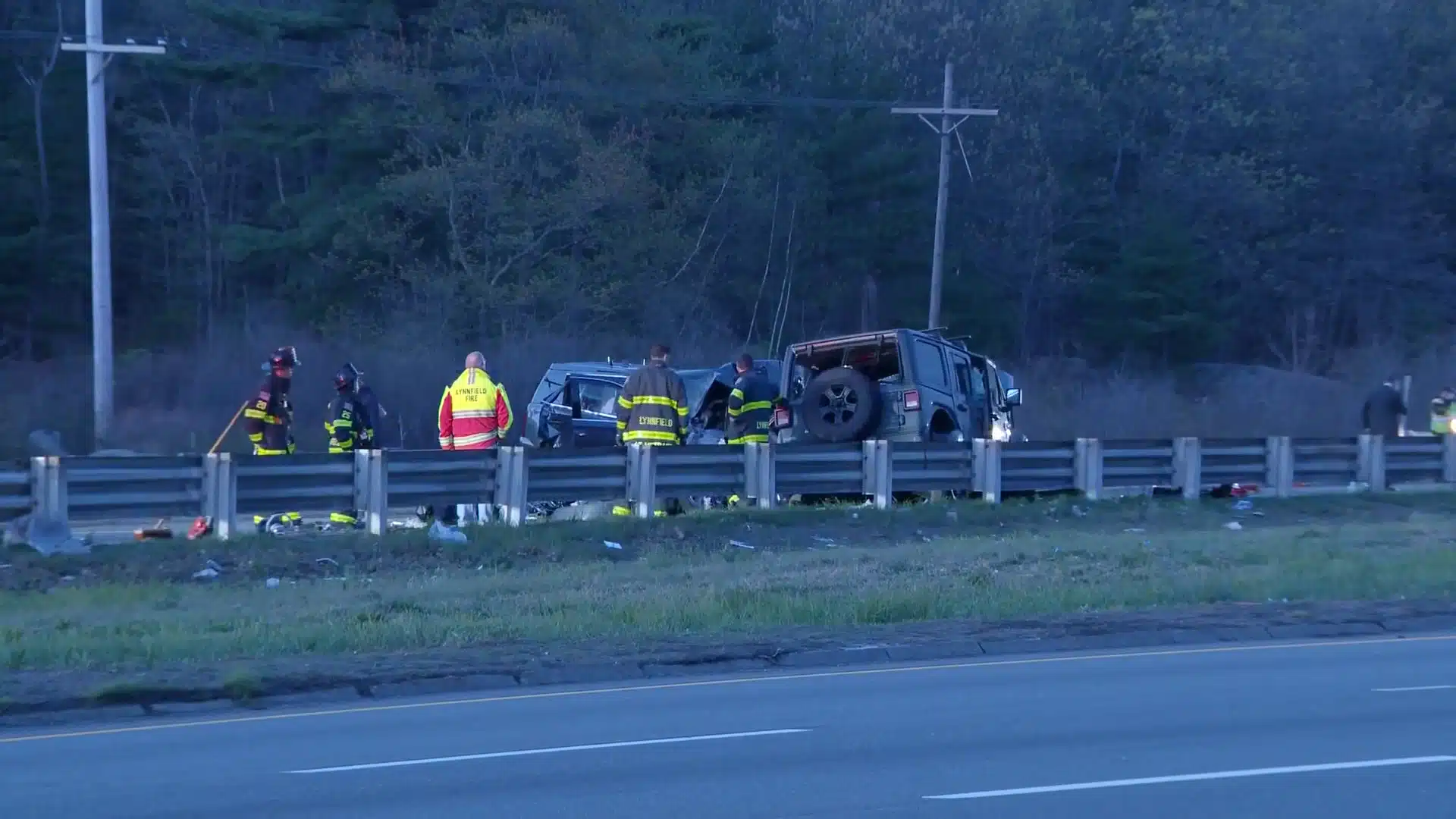 Trooper dies in Lynnfield wrong way crash