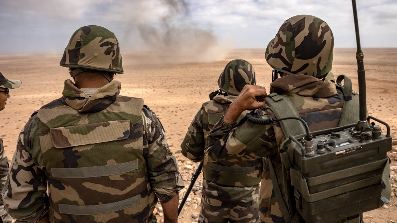 US soldier in Morocco