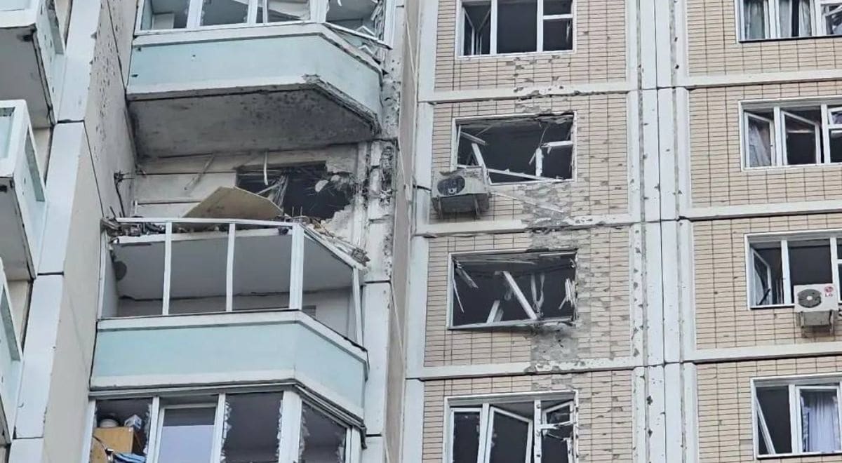 Ukrainian drones hit Moscow