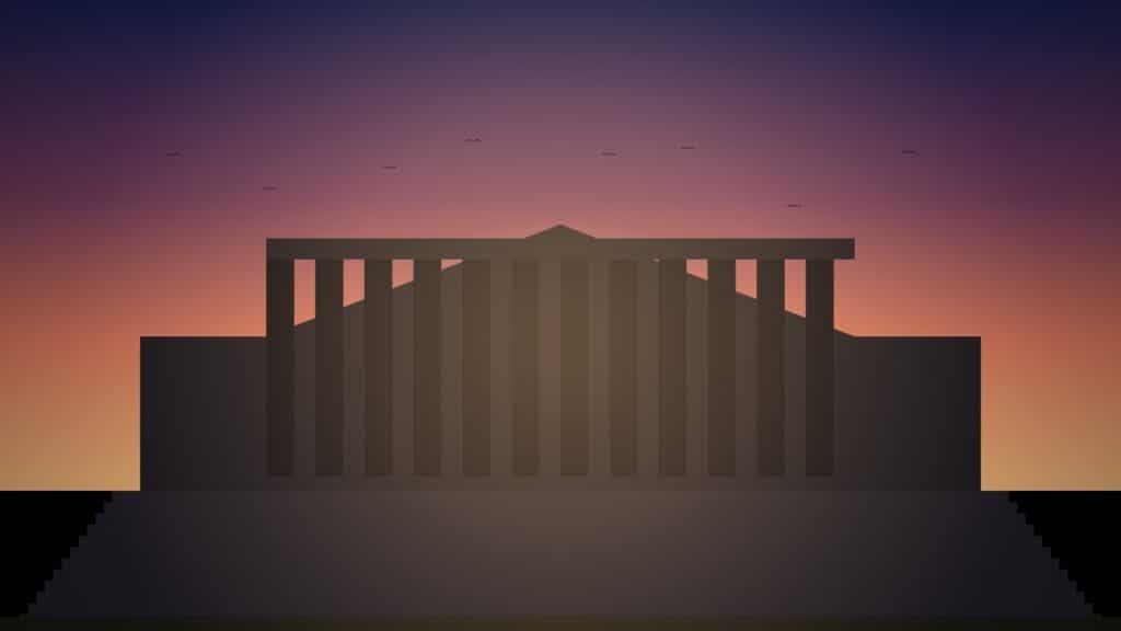 United States Supreme Court building at dawn
