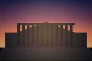 United States Supreme Court building at dawn