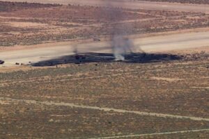 B-52 crash at Edwards Air Force Base